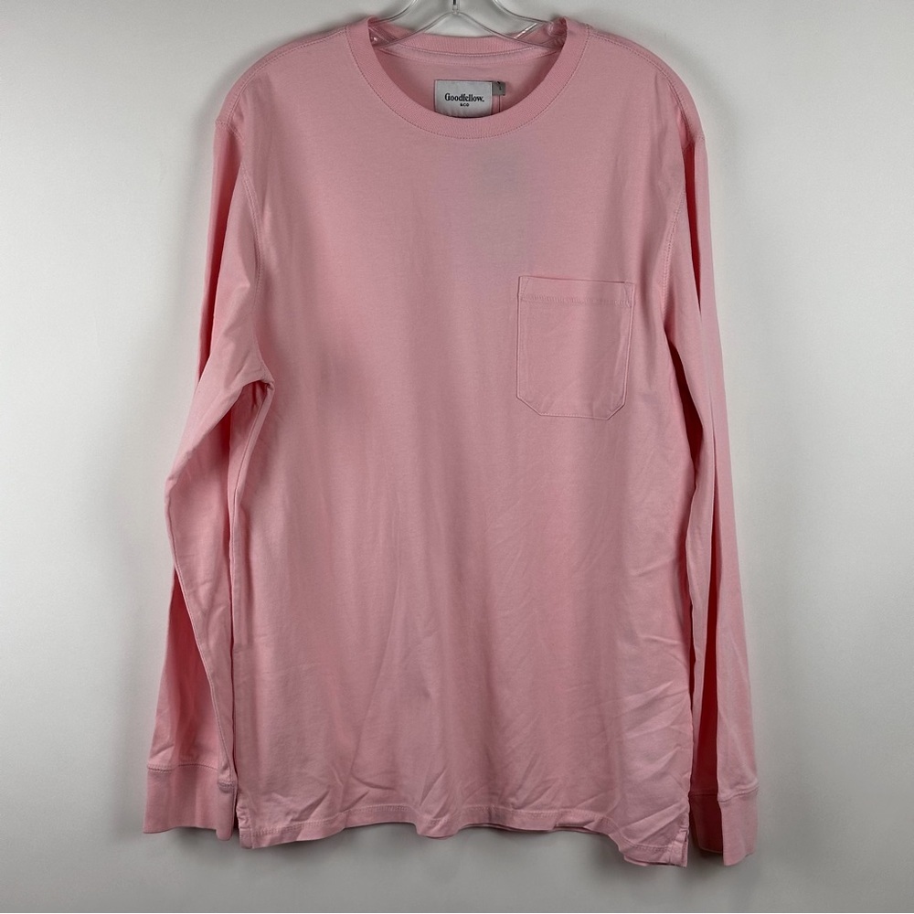 Goodfellow & Co Men's Vintage Long Sleeve Pocket T-Shirt